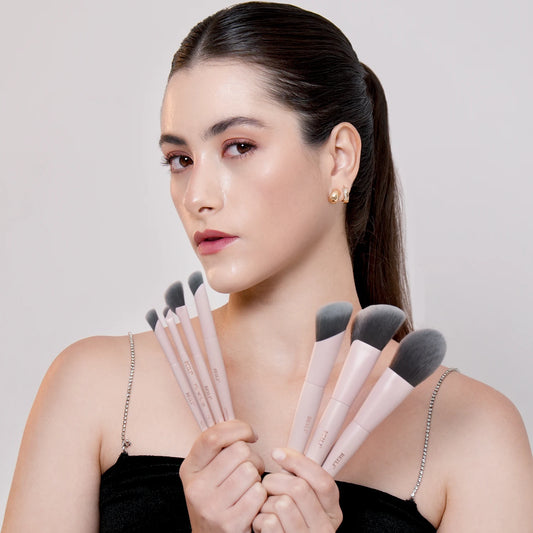 Zafira 12/15-Piece Vegan Makeup Brush Set – Cruelty-Free Pro Collection