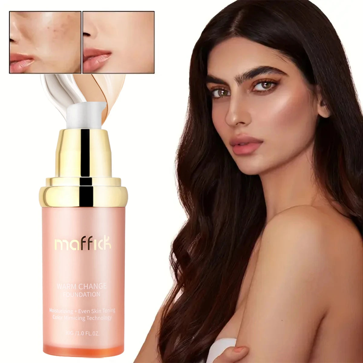 Zafira 2-in-1 Foundation & Concealer – Full Coverage Perfection