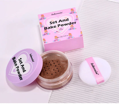 Zafira Long-Lasting Setting Powder – Shine Control & Blur Effect