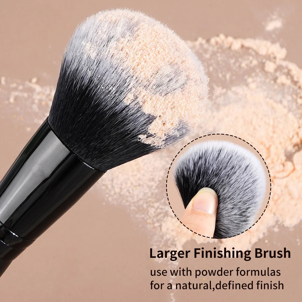 Zafira 7-Piece Dual-Ended Makeup Brush Set – Double Precision Tools