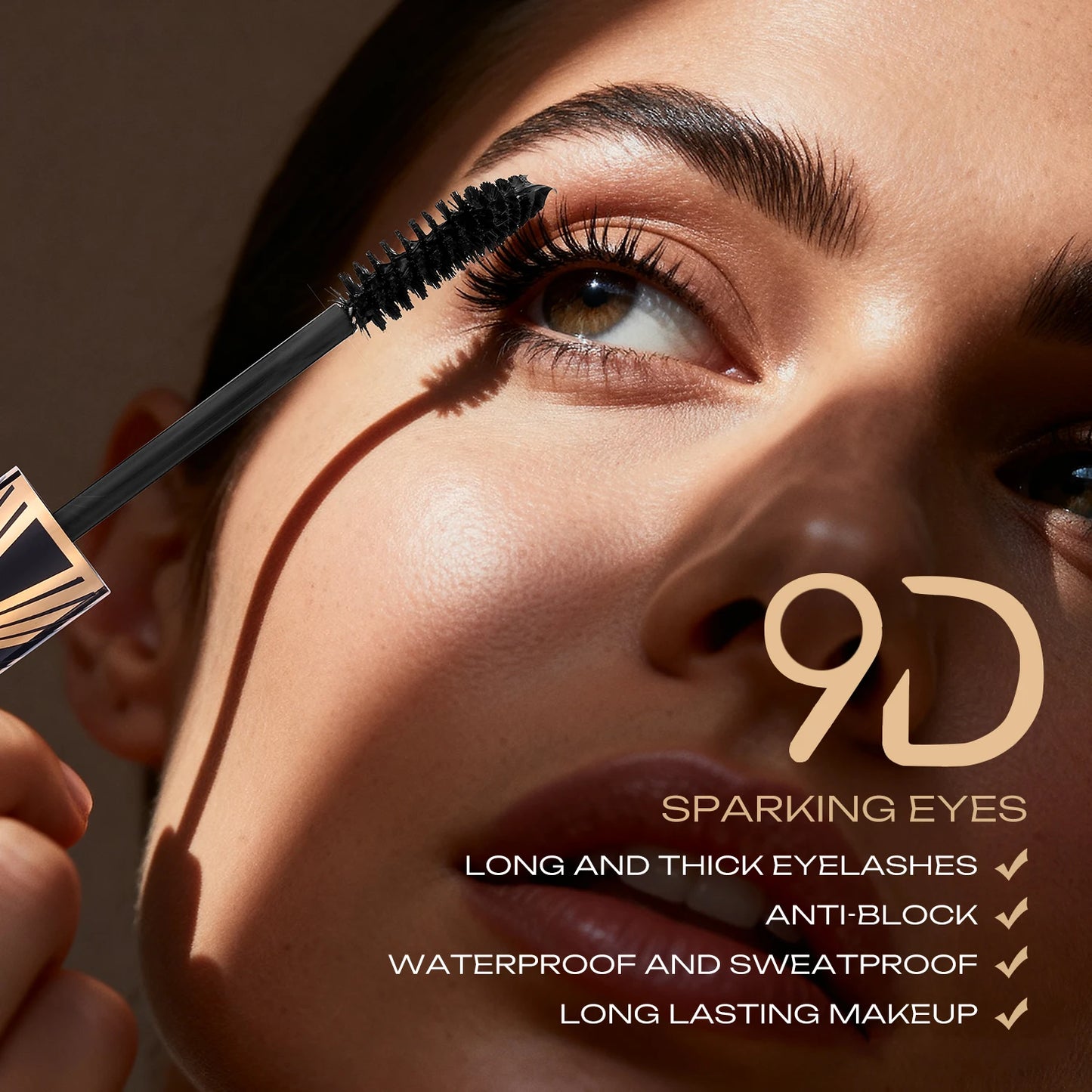 Zafira 9D Waterproof Volume Mascara – Extreme Length & Lift
