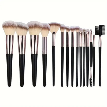 Zafira Professional Makeup Brush Collection – Complete Precision Set