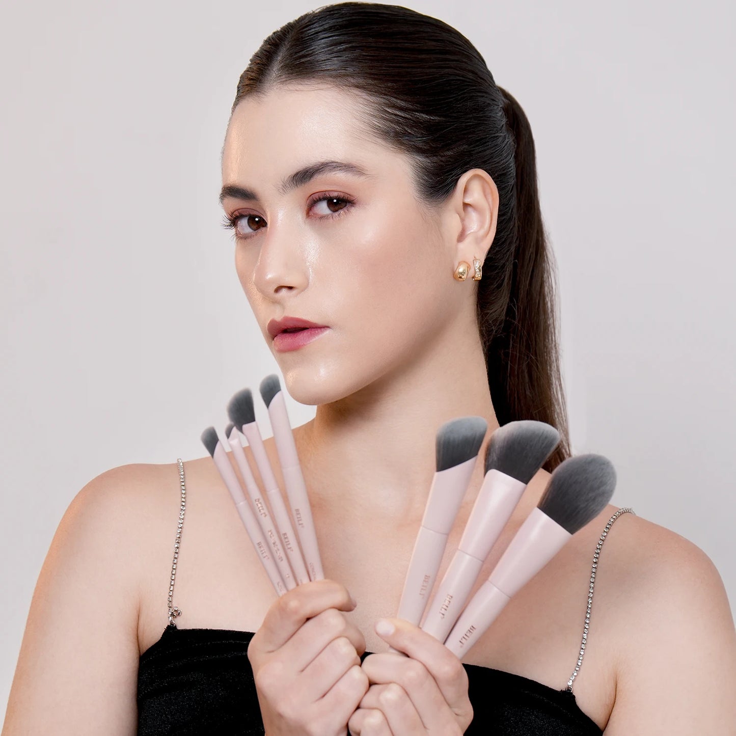 Zafira 12/15-Piece Vegan Makeup Brush Set – Cruelty-Free Pro Collection