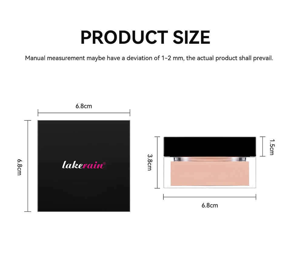 Zafira Long-Lasting Setting Powder – Shine Control & Blur Effect