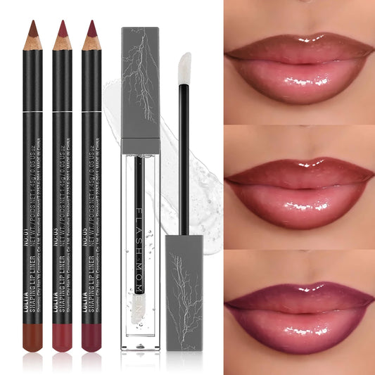 Zafira Lip Liner & Lip Oil Duo
