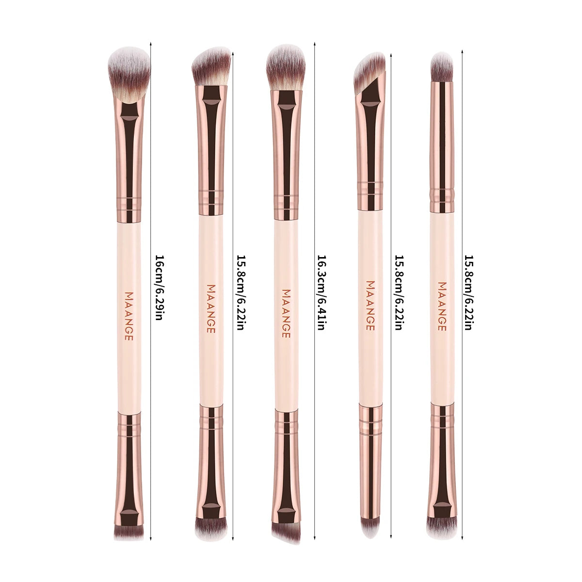 Zafira 5-Piece Eye Detail Brush Kit – Precision Blending Collection