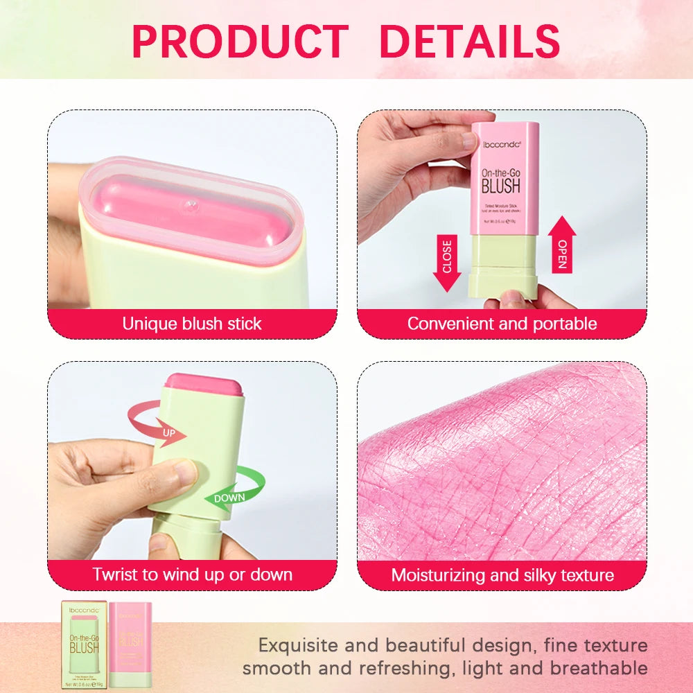 AZURE Waterproof Cream Blush Stick