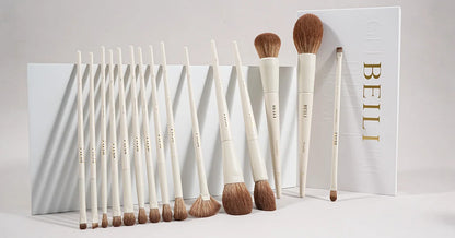 Zafira 12/15-Piece Vegan Makeup Brush Set – Cruelty-Free Pro Collection