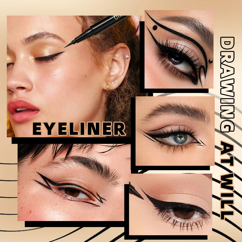 Zafira Precision Waterproof Eyeliner – Ultra-Fine Long-Lasting Formula
