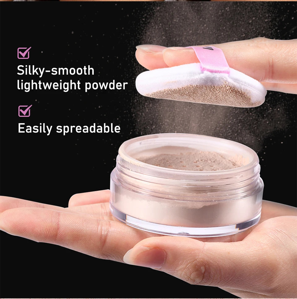 Zafira Long-Lasting Setting Powder – Shine Control & Blur Effect