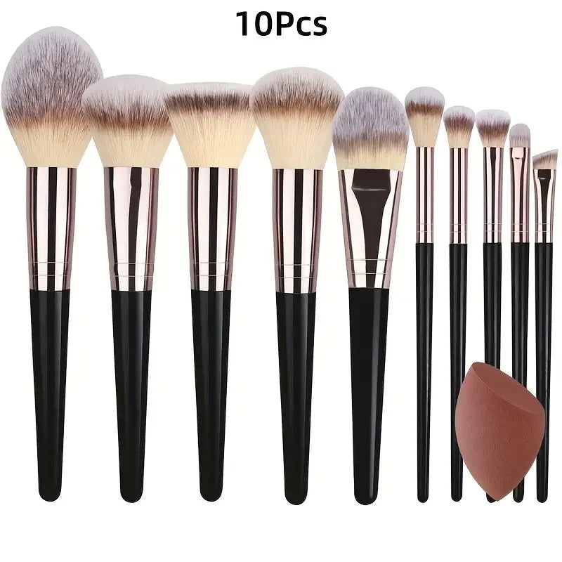 Zafira Professional Makeup Brush Collection – Complete Precision Set