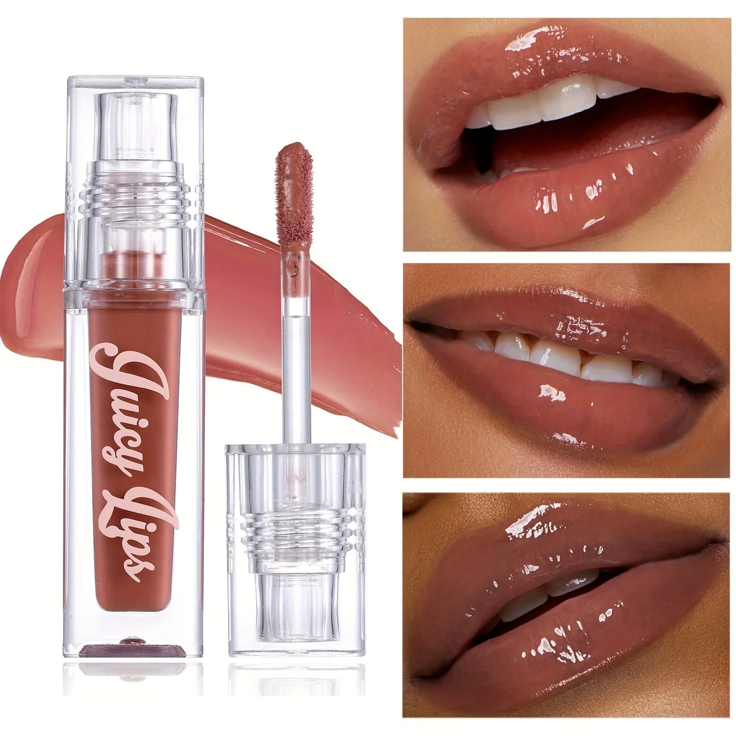 Zafira Crystal Hydrating Lip Oil – Nourishing High-Gloss Treatment