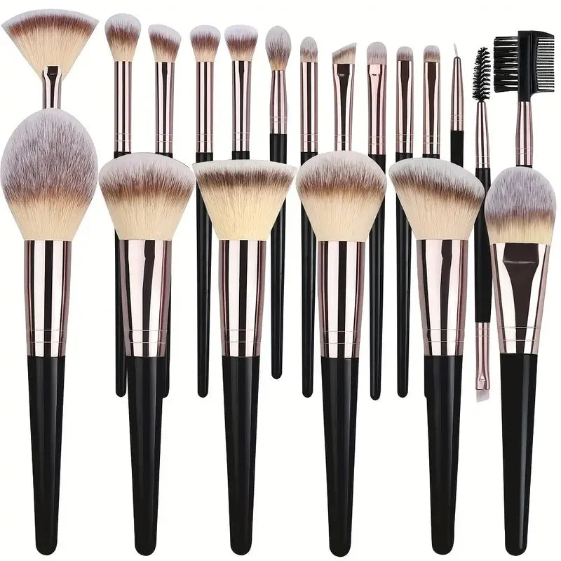 Zafira Professional Makeup Brush Collection – Complete Precision Set