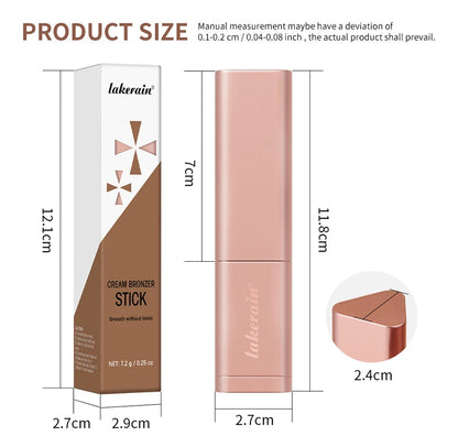 Zafira Cream Bronzer & Contour Stick – Sculpt & Define Formulak