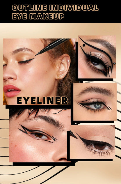 Zafira Precision Waterproof Eyeliner – Ultra-Fine Long-Lasting Formula