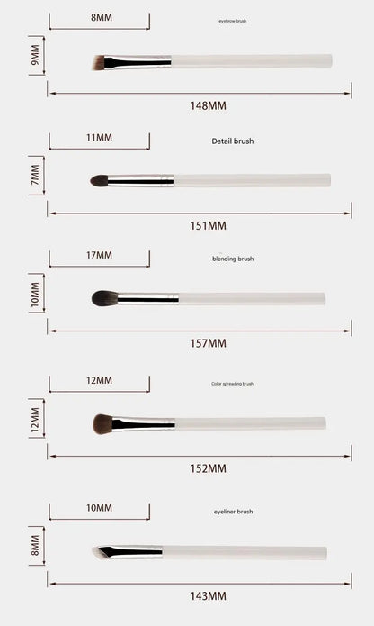 Zafira 10-Piece Professional Brush Kit – Essential Beauty Tools