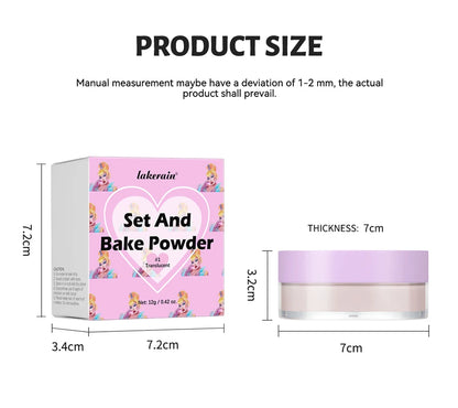 Zafira Long-Lasting Setting Powder – Shine Control & Blur Effect