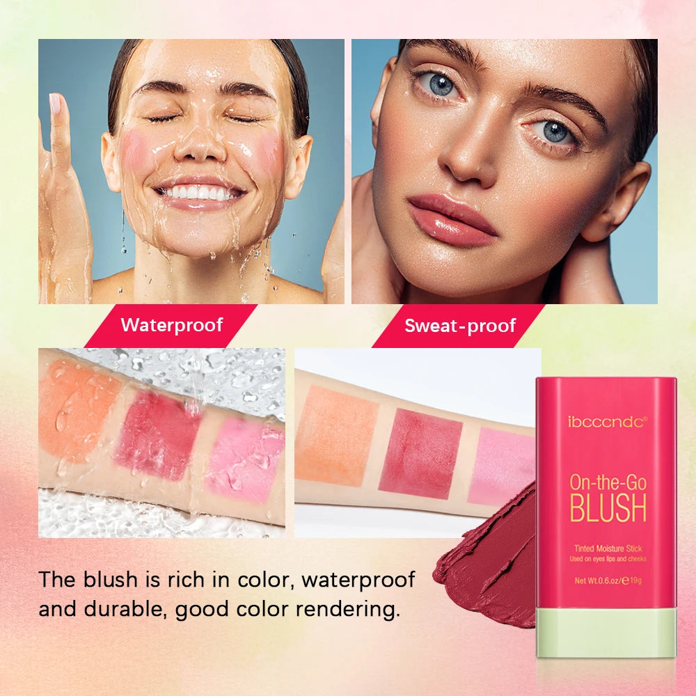 AZURE Waterproof Cream Blush Stick